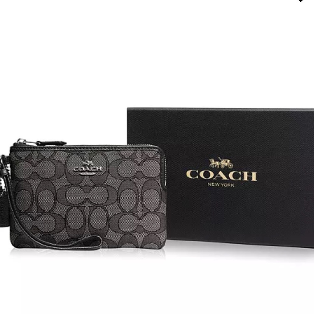 Coach Signature jacquard canvas